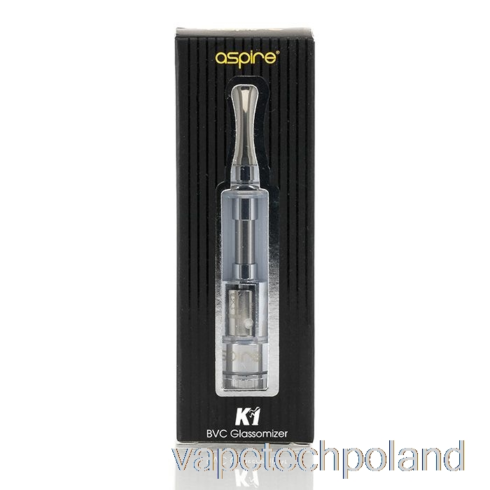 Vape Pen Aspire K1 Glassomizer Bvc Tank Czarny